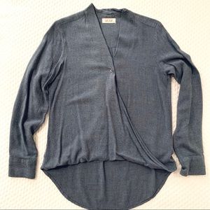 Bella Dahl Chambray Blouse